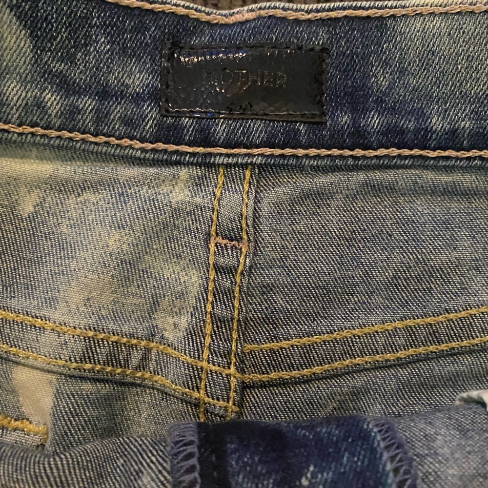 MOTHER denim‎ jean skirt Nwot size 28 - Picture 3 of 7